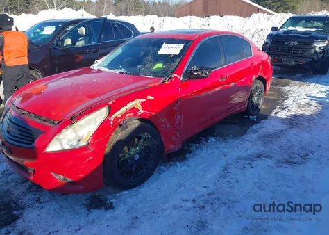 2010 Infiniti G37X из США, поврежденный, VIN JN1CV6AR7AM459442